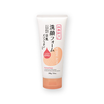 Sữa rửa mặt tinh chất đậu nành SHIKIORIORI Soy Milk facial foam 200g