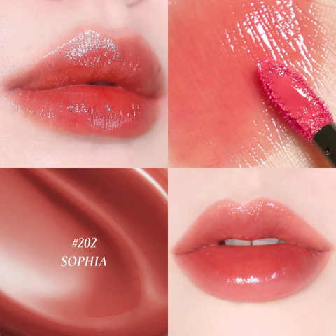 Son tint bóng Dinto Blur-Glowy Lip Tint 202 Sophia- 3.5g
