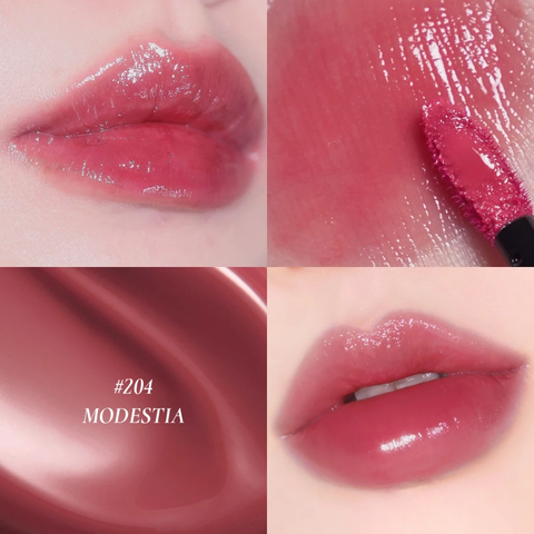 Son tint bóng Dinto Blur-Glowy Lip Tint 204 Modestia- 3.5g