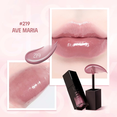 Son tint bóng Dinto Blur-Glowy Lip Tint 219 Ave Maria - 3.5g