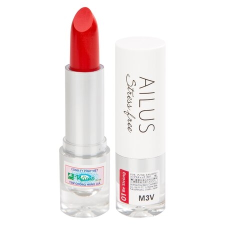 Son lì mịn môi - AILUS STRESSFREE LIPSTICK PK2