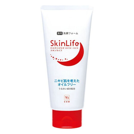 Sữa rửa mặt bọt mịn dành cho da dầu mụn COW Skinlife 130g-4901525010245