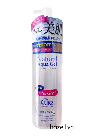 Gel tẩy da chết CURE Natural Aqua Gel 250g