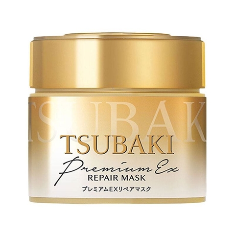 TSUBAKI Mặt Nạ Tóc Cao Cấp Phục Hồi Hư Tổn 180g Premium Repair Mask (180g)- 4901872459957