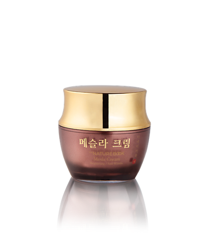 Kem làm trắng, chống nhăn da, hỗ  trợ giúp giảm thâm nám da( THE NATURE BOOK MESLA CREAM)  Trọng lượng 50g