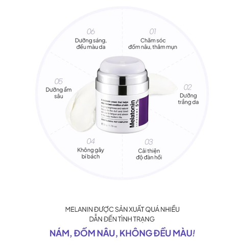 Kem dưỡng chống lão hóa MAXCLINIC Time Return Melatonin Cream