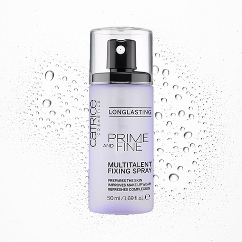 Xịt khoá Catrice Prime And Fine Multitalent Fixing Spray