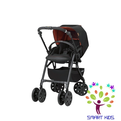 Xe đẩy Combi CrossGo 4 bánh quay tự động