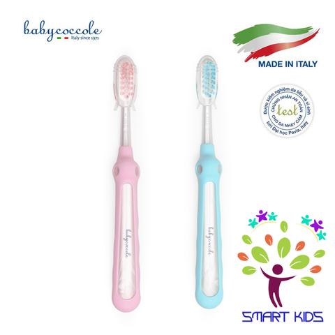 Bàn chải đánh răng BABYCOCCOLE cho bé từ 1-3 tuổi