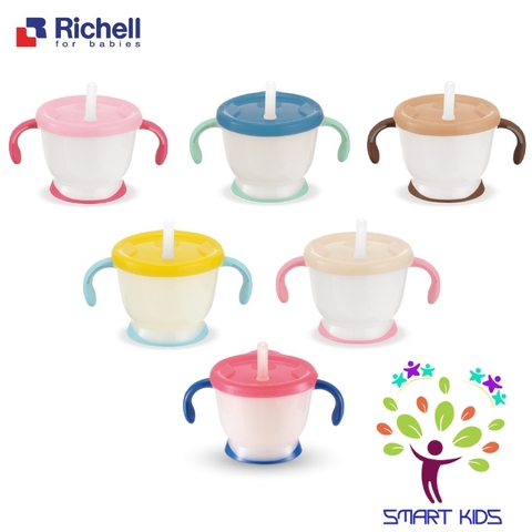 Cốc tập uống 3 giai đoạn Richell Nhật Bản chính hãng