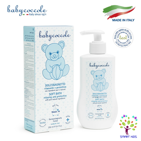 Sữa tắm giữ ẩm chiết xuất hoa sen BABYCOCCOLE 250ml 0M+