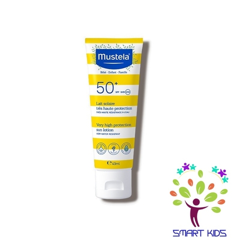 Kem Chống Nắng Cho Trẻ Sơ Sinh & Em Bé Very High Protection Sun Lotion MUSTELA 40ml