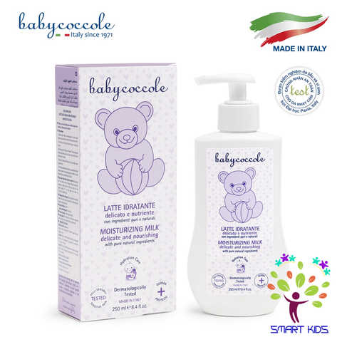 Sữa dưỡng thể chiết xuất hạnh nhân BABYCOCCOLE 250ml 0M+