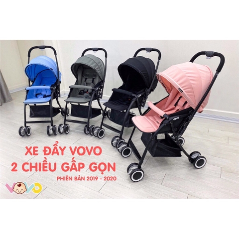 Xe đẩy Vovo 2 chiều VO-2047 mẫu mới hàng chính hãng