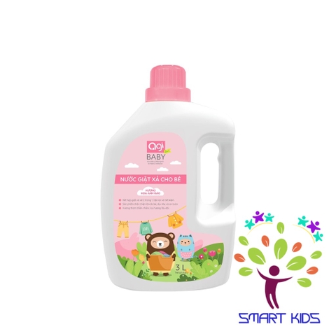 Nước giặt xả cho bé Agi Hương Hoa Anh Đào - 3000ml