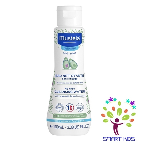 Nước Làm Sạch Không Cần Rửa Lại MUSTELA No Rinse Cleansing Water 100ml