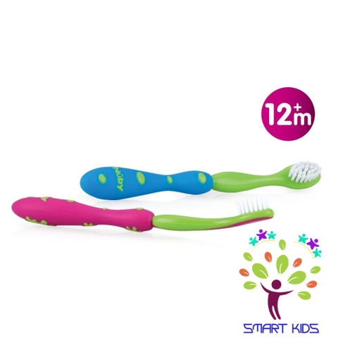 Bàn chải tập đánh răng Nuby 12m+