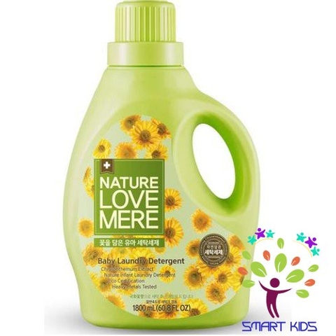 Nước giặt Nature Love Mere hương Hoa cúc chai 1.8L/ túi 1.3L