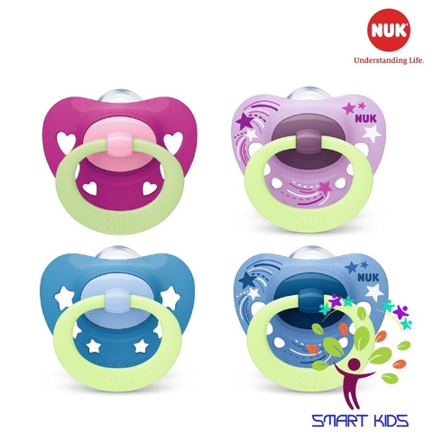 Bộ 2 ti giả NUK Signature night silicone ban đêm