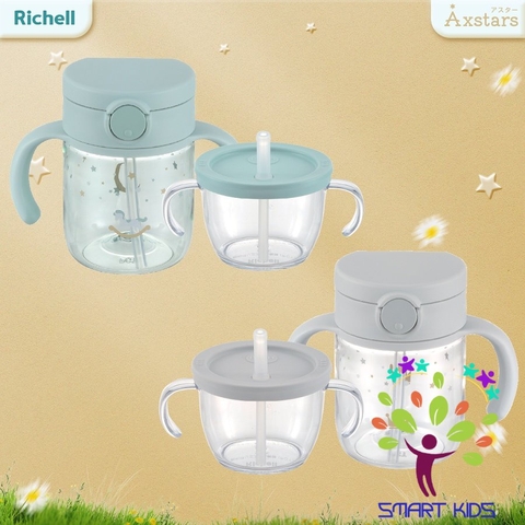 BỘ CỐC TẬP UỐNG VÀ BÌNH ỐNG HÚT AXSTARS RICHELL