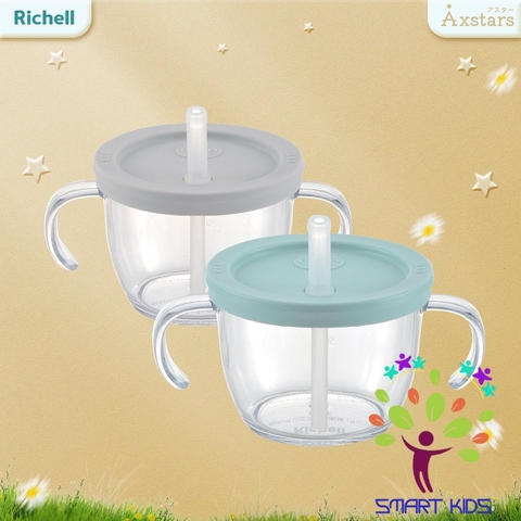 Cốc tập uống 3 giai đoạn AXSTARS Richell Nhật Bản