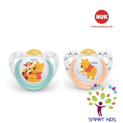 Bộ 2 ti giả NUK Cao su Disney Sleeptime