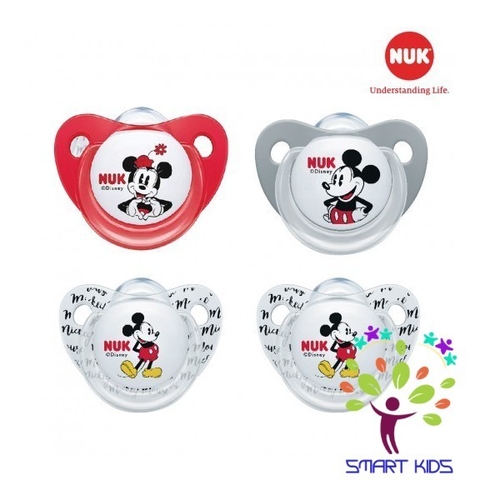 Bộ 2 ti giả NUK Disney Mickey silicone plus