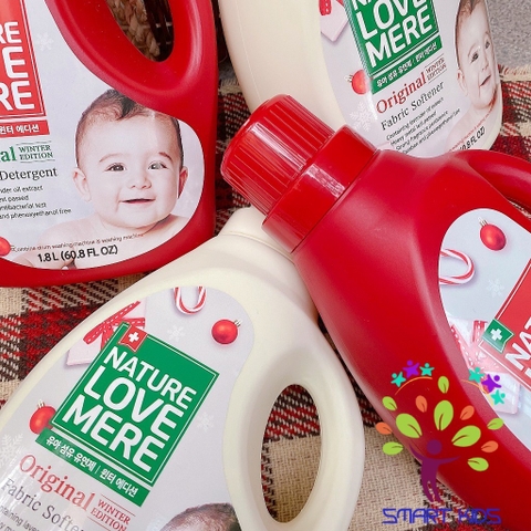 Nước xả Nature Love Mere hương Original chai 1.8L/ túi 1.3L