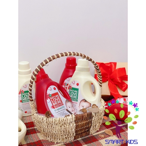 Nước giặt Nature Love Mere hương Original chai 1.8L/ túi 1.3L