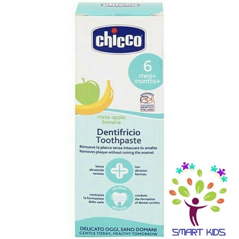 Kem đánh răng hương Chuối - Táo Chicco 6M+ 50ml