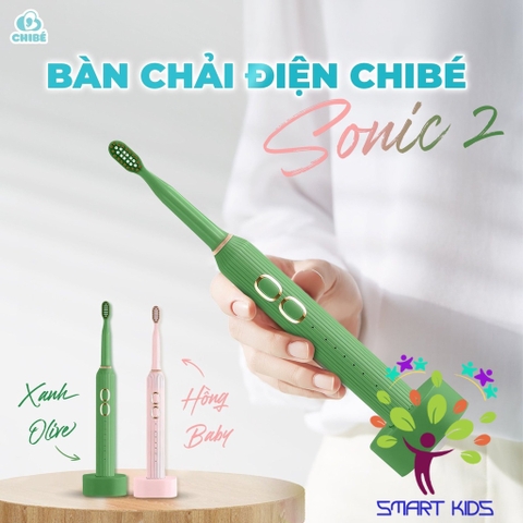 Bàn Chải đánh Răng điện CHIBÉ Sonic 2 CB039