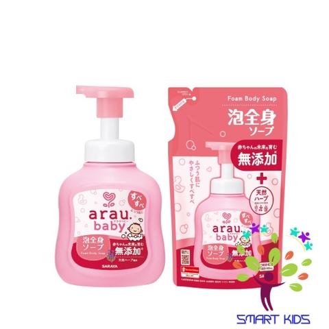 Sữa tắm gội Arau Baby Nhật Bản
