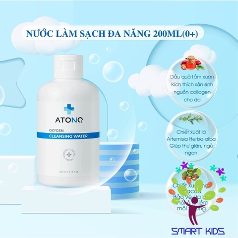 Nước Làm Sạch đa Năng ATONO2 Cho Bé Từ 0m+ 200ml