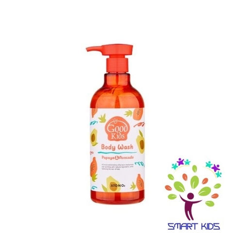 Sữa tắm GOOD KIDS Atono2 cho bé từ 4 tuổi, dưỡng ẩm cho da, làm sạch nhanh, bảo vệ da bé 500g