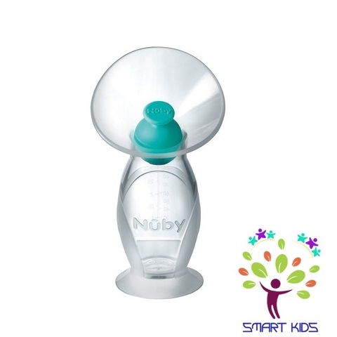 Cốc Hứng Sữ /hút Sữa Rảnh Tay  Nuby Natural Touch Silicone Breast Pump