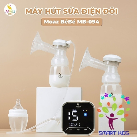 Máy Hút Sữa điện đôi Moaz BéBé MB-094