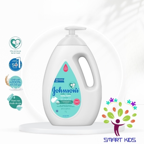 Sữa Tắm Johnson's Baby Cho Bé Từ Sữa Và Gạo Dưỡng Ẩm Johnson's Baby Milk + Rice Baby Bath