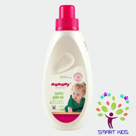 Nước Giặt Xả Thiên Nhiên 2 trong 1 Mamamy 800ml, an toàn cho trẻ sơ sinh