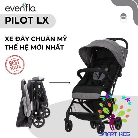 Xe đẩy Evenflo Pilot LX Lightweight Compact