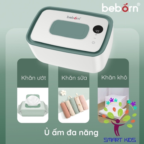 Máy ủ ấm khăn giấy ướt cho bé Beborn Caldo 2 WW02RS