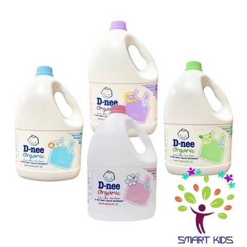 Nước giặt quần áo em bé Dnee 3000ml (Chính hãng có tem Đại Thịnh)