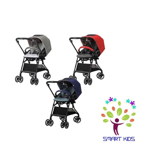 Xe đẩy Combi Sugocal Compact 4 bánh quay tự động