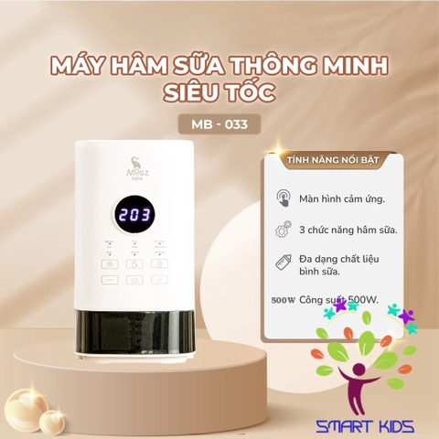 Máy Hâm Sữa Thông Minh Siêu Tốc Moaz Bebe MB-033