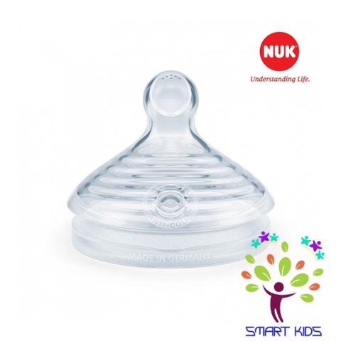 Bộ 2 núm ti NUK Nature Sense Silicone