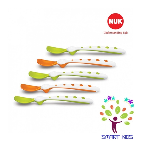 BỘ 5 THÌA MỀM NUK Chính hãng nhập khẩu Đức