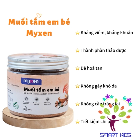 Muối Tắm em bé MYXEN