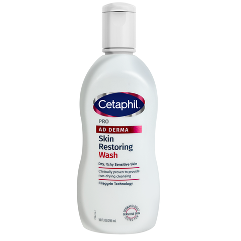 Sữa Tắm Dưỡng ẩm Dịu Lành Cho Viêm Da Cơ địa Cetaphil Pro Ad Derma Wash 295ML