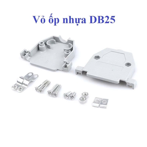 Đầu nối DB25 chân pin đực + cái - chân hàn mạ vàng