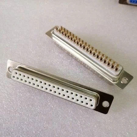 Đầu nối DB37 chân pin đực + cái - chân hàn mạ vàng