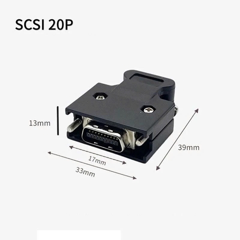 Đầu nối SCSI 20P - chân hàn